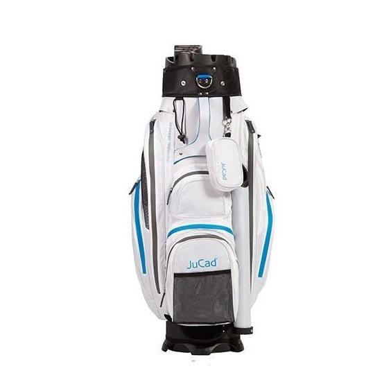 JuCad Manager Waterstop Cartbag, weiss/grau