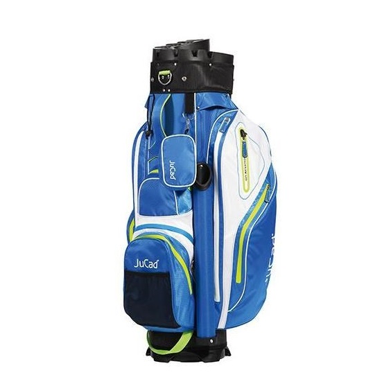JuCad Manager Waterstop Cartbag, blau/weiss