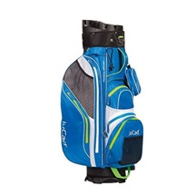 JuCad Manager Waterstop Cartbag, blau/weiss