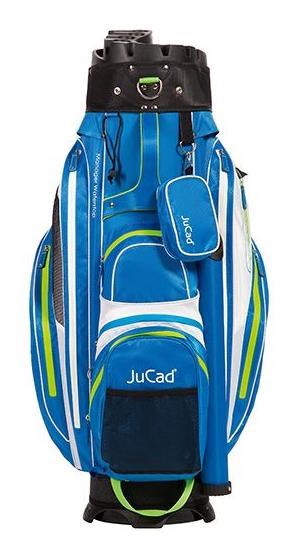 JuCad Manager Waterstop Cartbag, blau/weiss
