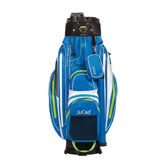 JuCad Manager Waterstop Cartbag, blau/weiss
