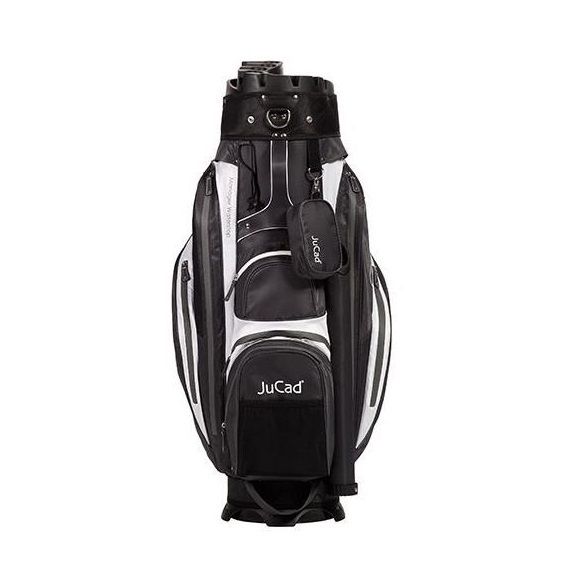 JuCad Manager Waterstop Cartbag, grau/weiss