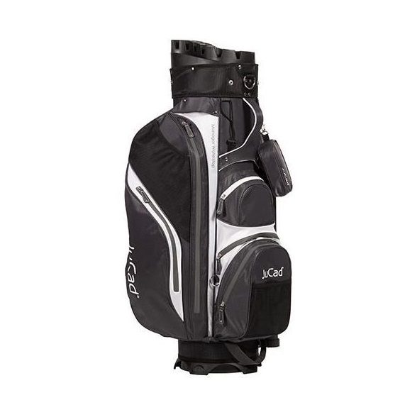 JuCad Manager Waterstop Cartbag, grau/weiss
