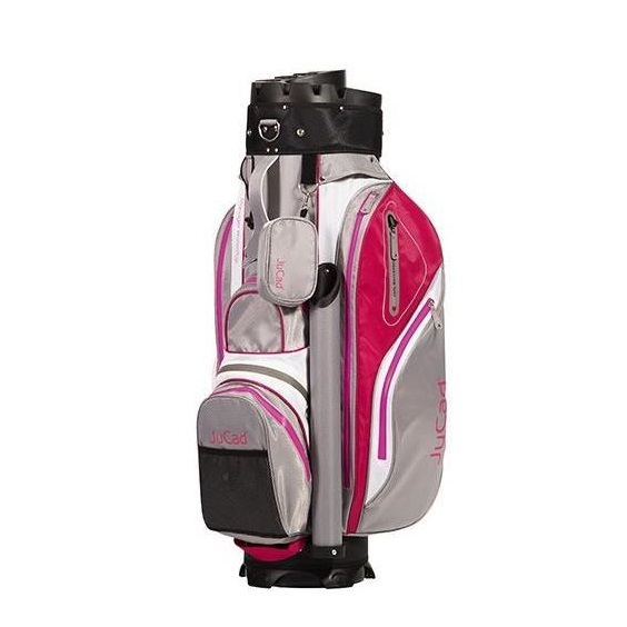 JuCad Manager Waterstop Cartbag, grau/rosa