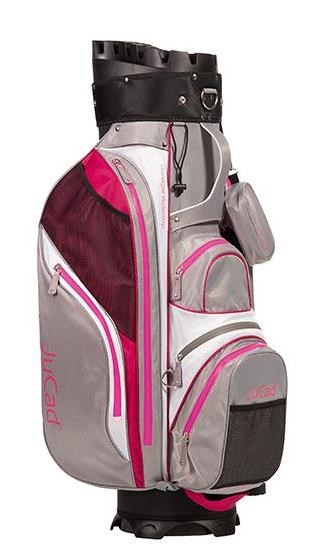 JuCad Manager Waterstop Cartbag, grau/rosa