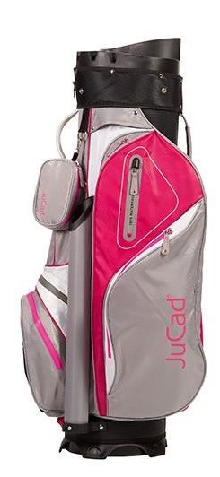 JuCad Manager Waterstop Cartbag, grau/rosa