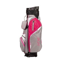 JuCad Manager Waterstop Cartbag, grau/rosa