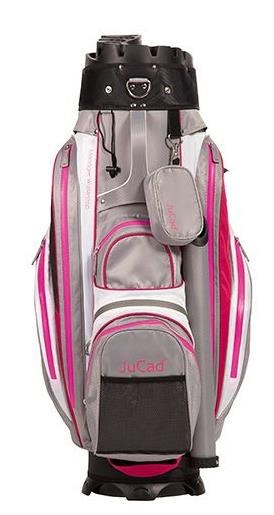 JuCad Manager Waterstop Cartbag, grau/rosa