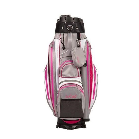 JuCad Manager Waterstop Cartbag, grau/rosa