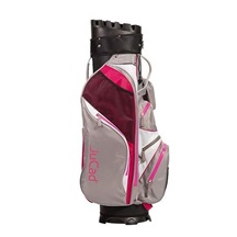 JuCad Manager Waterstop Cartbag, grau/rosa