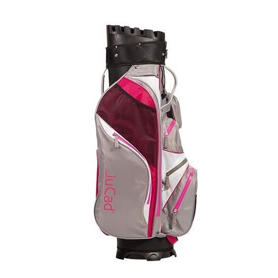 JuCad Manager Waterstop Cartbag, grau/rosa