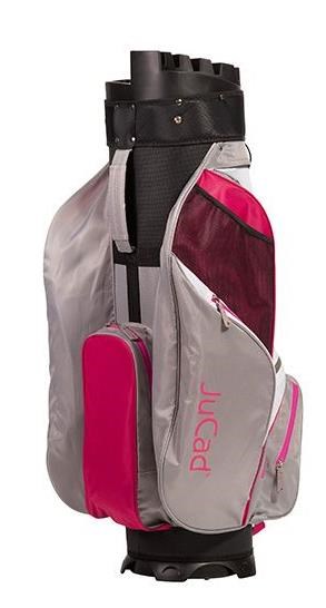 JuCad Manager Waterstop Cartbag, grau/rosa
