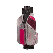 JuCad Manager Waterstop Cartbag, grau/rosa