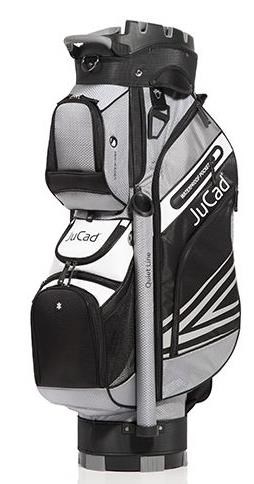 JuCad Quiet Line Cartbag, schwarz/grau/weiss