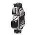 JuCad Quiet Line Cartbag, schwarz/grau/weiss