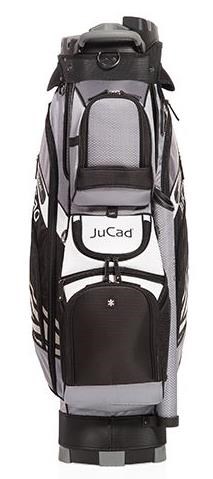 JuCad Quiet Line Cartbag, schwarz/grau/weiss