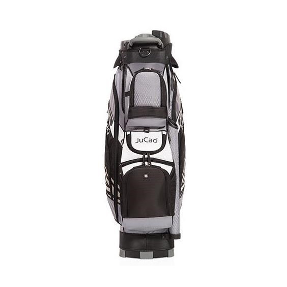 JuCad Quiet Line Cartbag, schwarz/grau/weiss