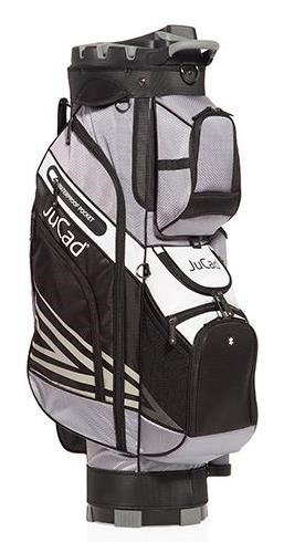 JuCad Quiet Line Cartbag, schwarz/grau/weiss