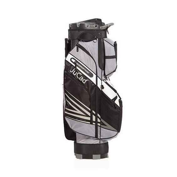 JuCad Quiet Line Cartbag, schwarz/grau/weiss