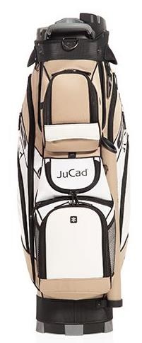 JuCad Quiet Line Cartbag, khaki/weiss