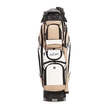 JuCad Quiet Line Cartbag, khaki/weiss