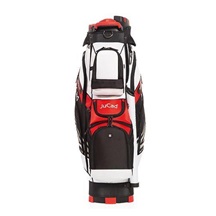 JuCad Quiet Line Cartbag, schwarz/weiss/rot