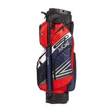 JuCad Quiet Line Cartbag - dunkelblau/rot/weiss