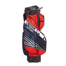 JuCad Quiet Line Cartbag - dunkelblau/rot/weiss