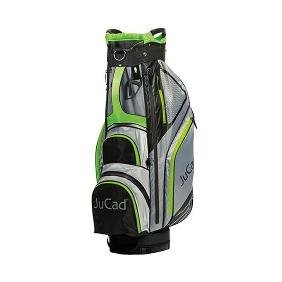 JuCad Sportine Cartbag, schwarz/grau/grün