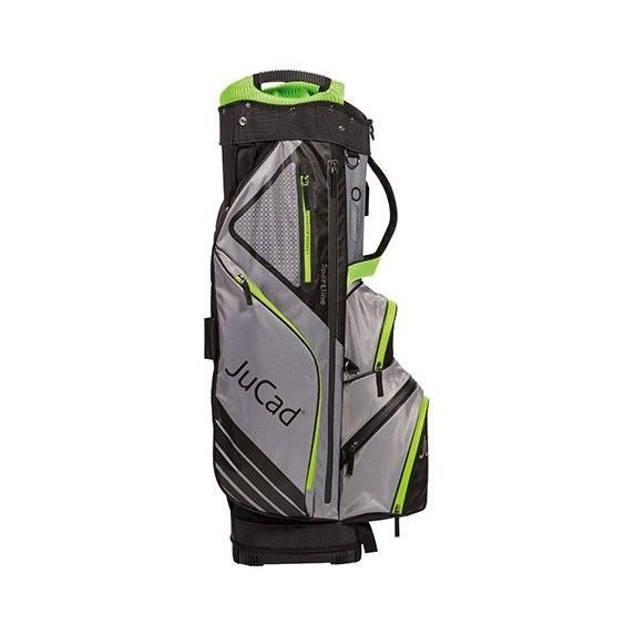 JuCad Sportine Cartbag, schwarz/grau/grün