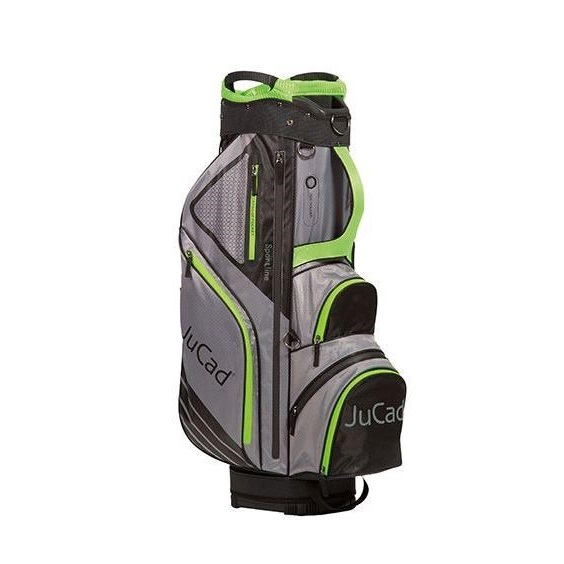 JuCad Sportine Cartbag, schwarz/grau/grün