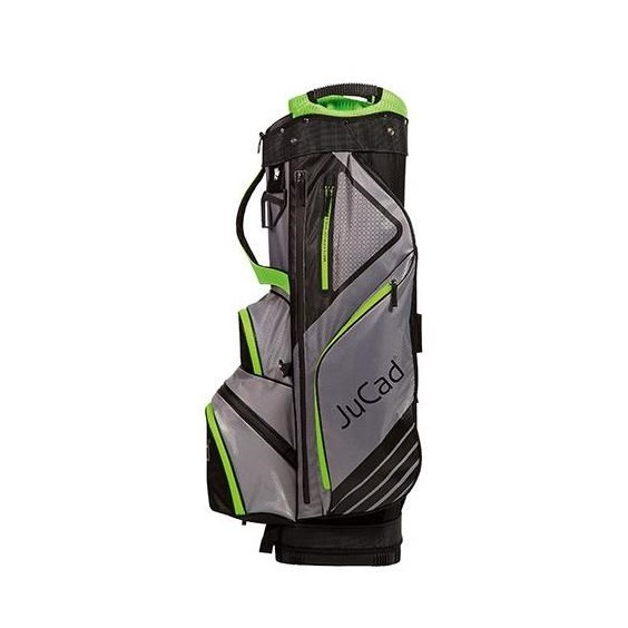 JuCad Sportine Cartbag, schwarz/grau/grün