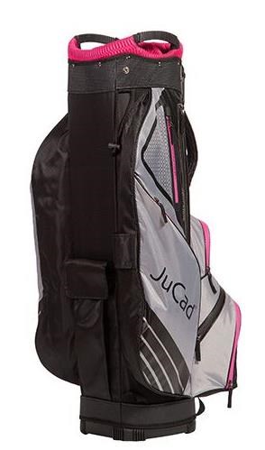 JuCad Sportine Cartbag, schwarz/grau/rosa