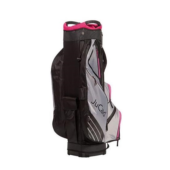 JuCad Sportine Cartbag, schwarz/grau/rosa