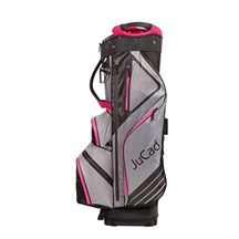 JuCad Sportine Cartbag, schwarz/grau/rosa