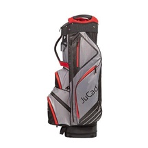 JuCad Sportine Cartbag, schwarz/grau/rot