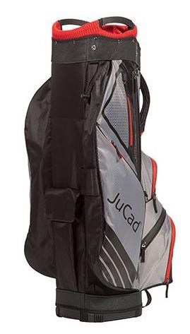JuCad Sportine Cartbag, schwarz/grau/rot