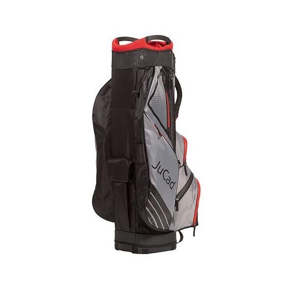 JuCad Sportine Cartbag, schwarz/grau/rot