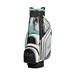 JuCad Sportine Cartbag, schwarz/grau/turquoise