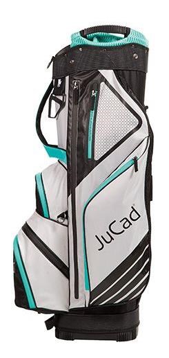 JuCad Sportine Cartbag, schwarz/grau/turquoise