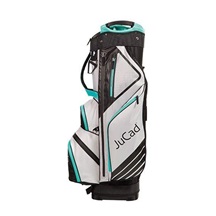 JuCad Sportine Cartbag, schwarz/grau/turquoise
