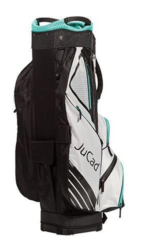 JuCad Sportine Cartbag, schwarz/grau/turquoise