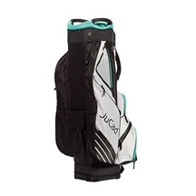 JuCad Sportine Cartbag, schwarz/grau/turquoise