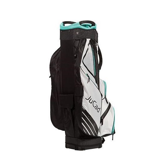 JuCad Sportine Cartbag, schwarz/grau/turquoise