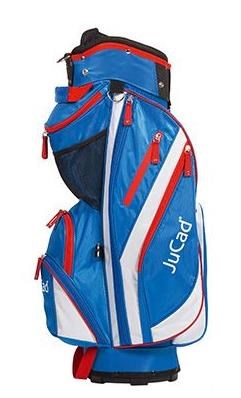 JuCad Functional Junior Cartbag, blau/weiss/rot