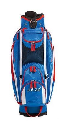 JuCad Functional Junior Cartbag, blau/weiss/rot