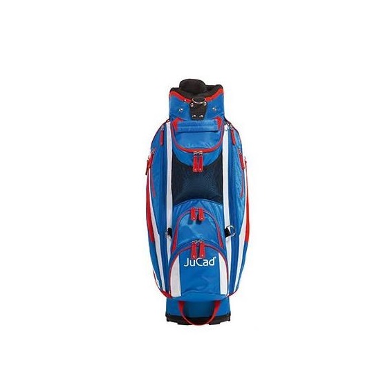 JuCad Functional Junior Cartbag, blau/weiss/rot
