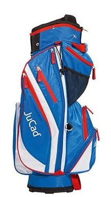 JuCad Functional Junior Cartbag, blau/weiss/rot