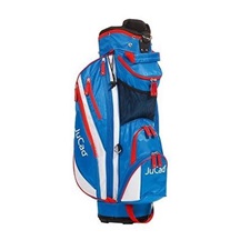 JuCad Functional Junior Cartbag, blau/weiss/rot