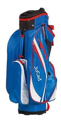 JuCad Functional Junior Cartbag, blau/weiss/rot